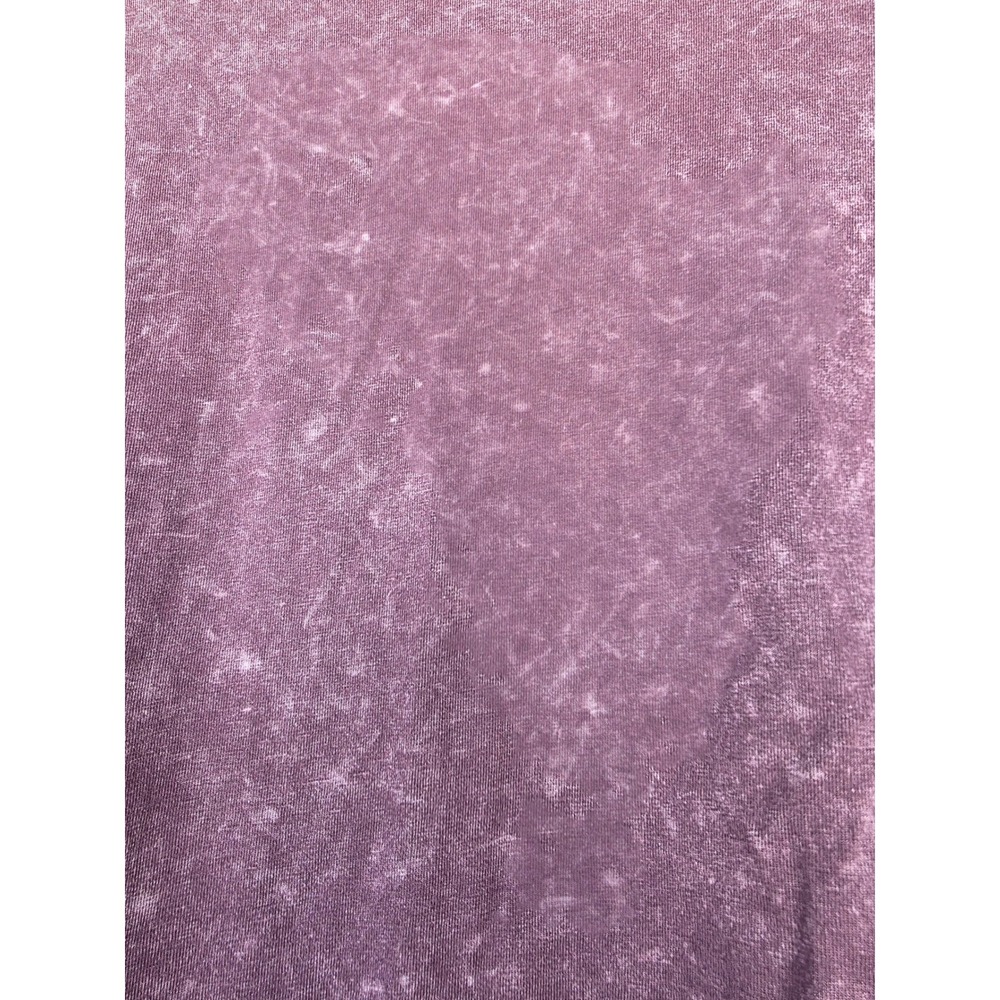 PINK Victoria's Secret Mineral Wash Ruched Side T-Shirt Dress Burgundy-Brown XS - Picture 2 of 7